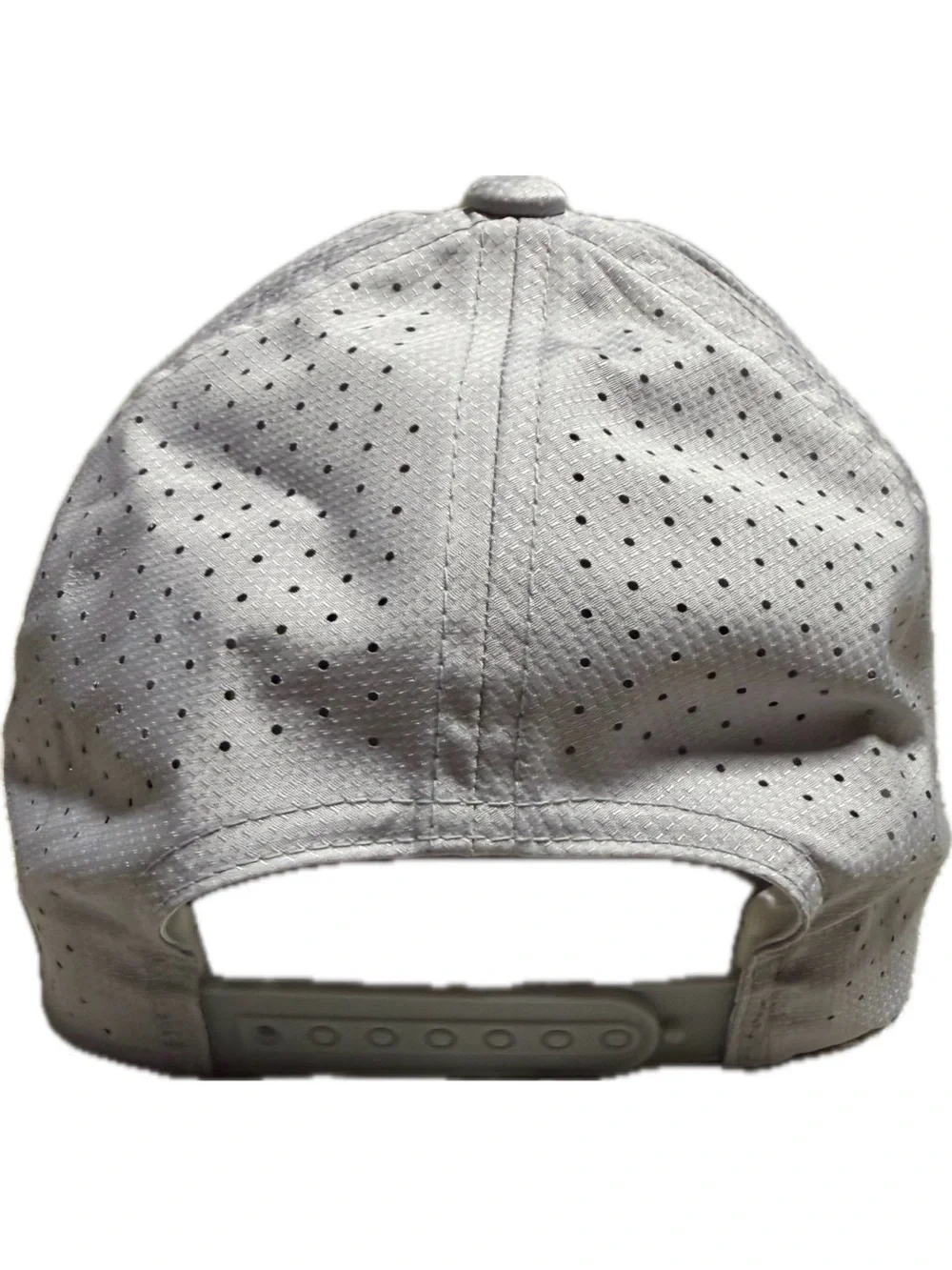 G/FORE Grey Perforated Performance Golf Snapback Hat